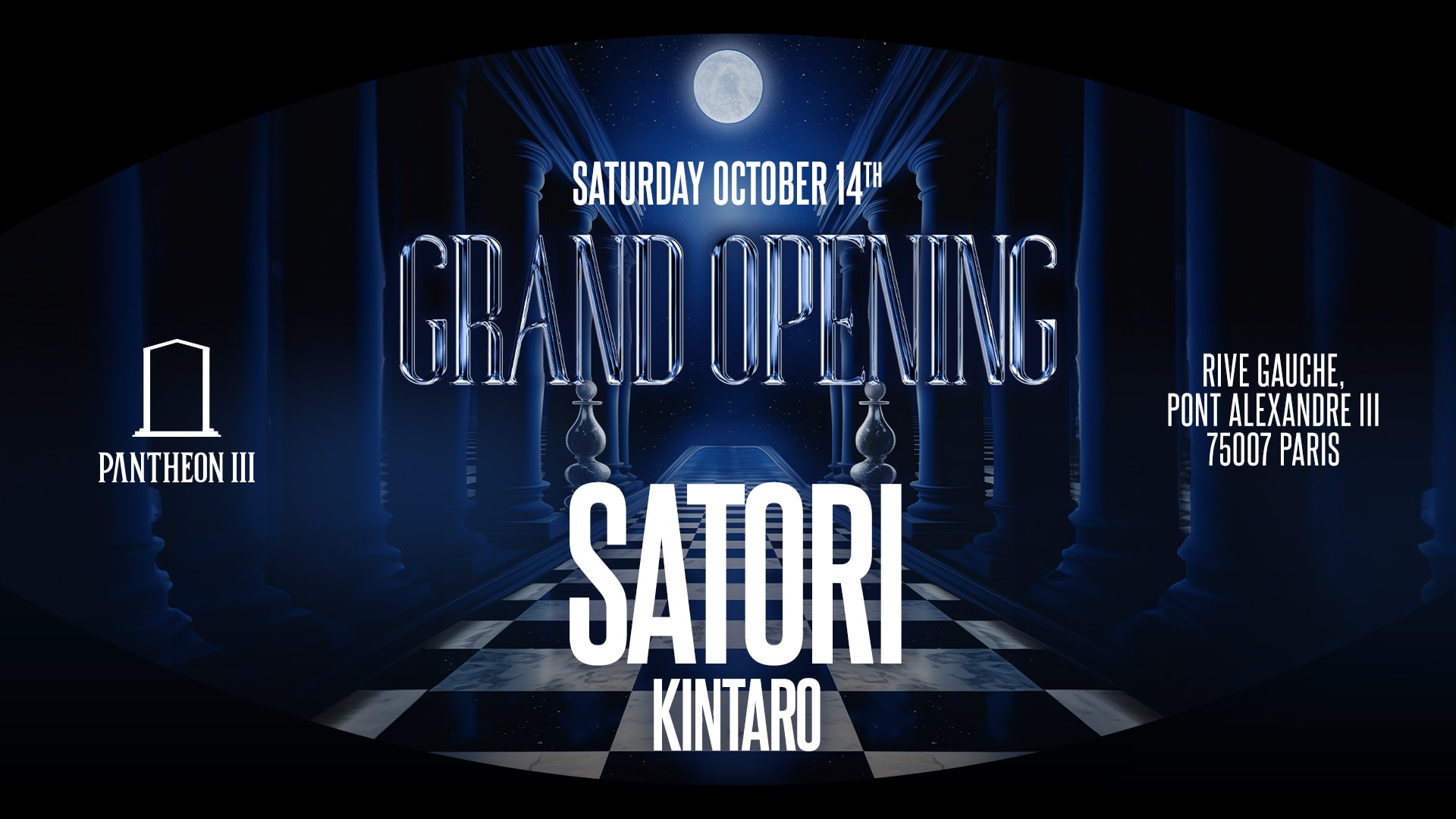 Pantheon Presents : Satori (Live) - 14/10