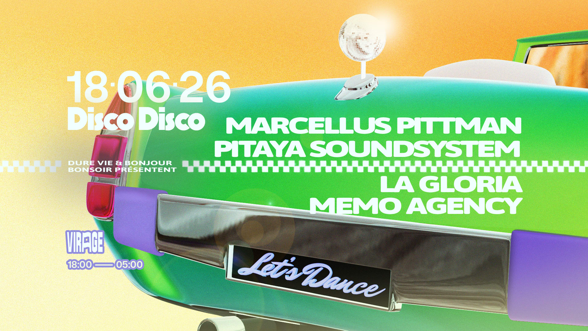 Disco Disco : Marcellus Pittman, Pitaya Soundsystem & More