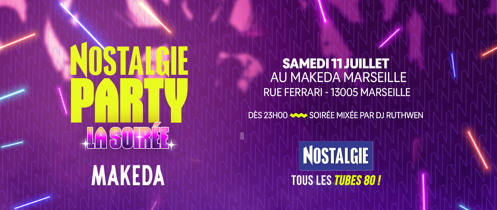 Nostalgie Party W/ Dj Dom Trbs & Dj Ruthwen