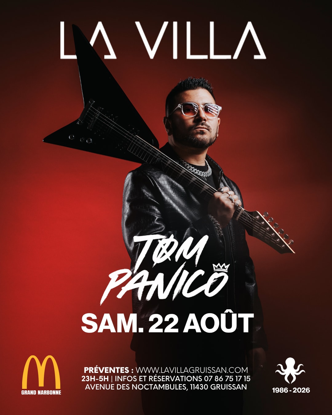Tom Panico À La Villa Gruissan