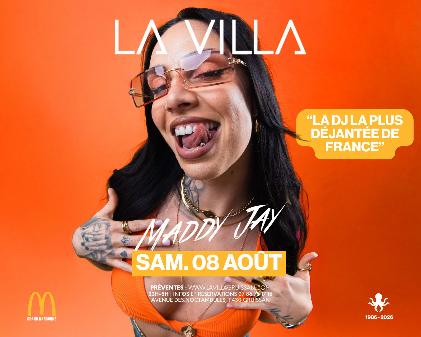 Maddy Jay À La Villa Gruissan