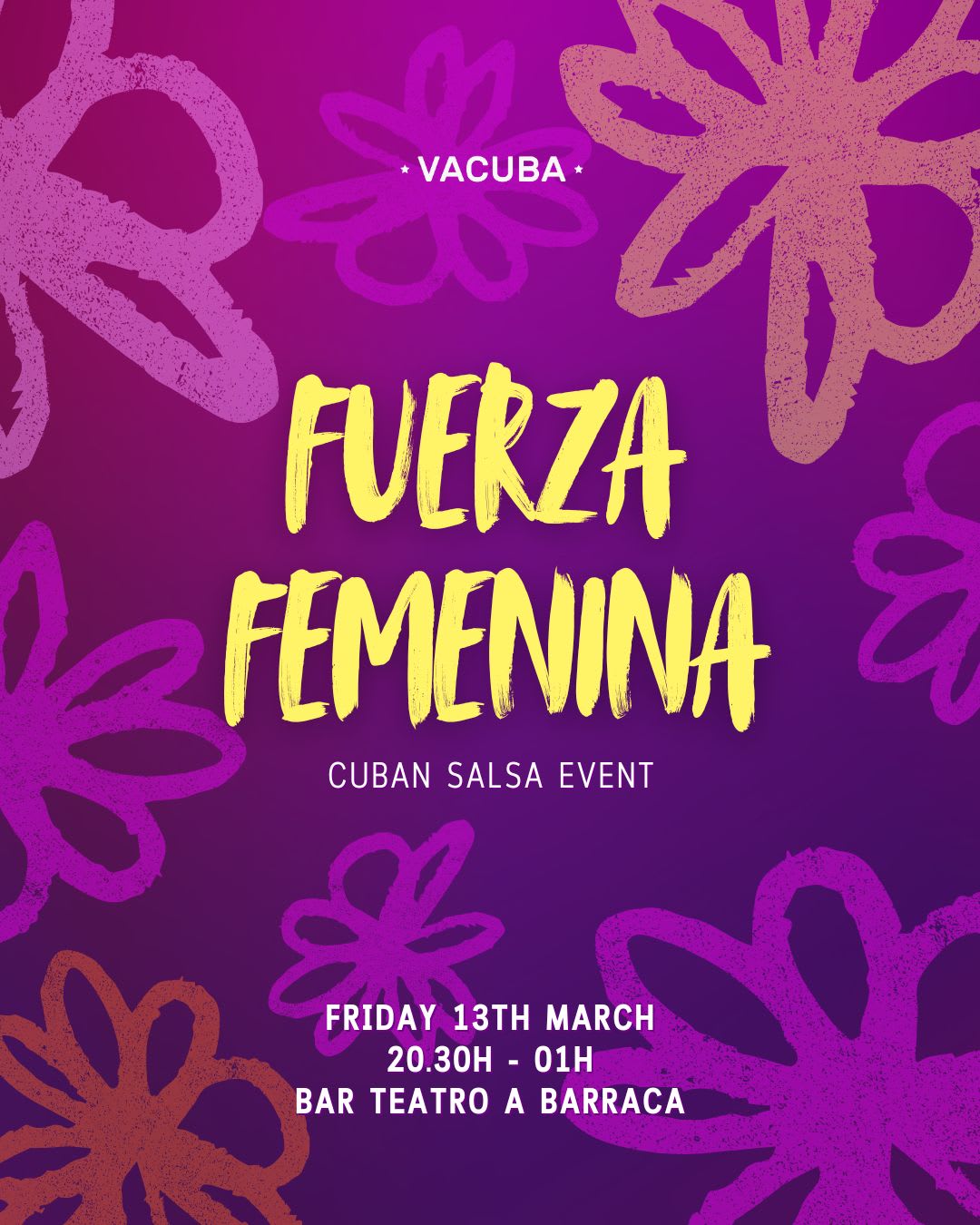Fuerza Femenina - Cuban Salsa Event