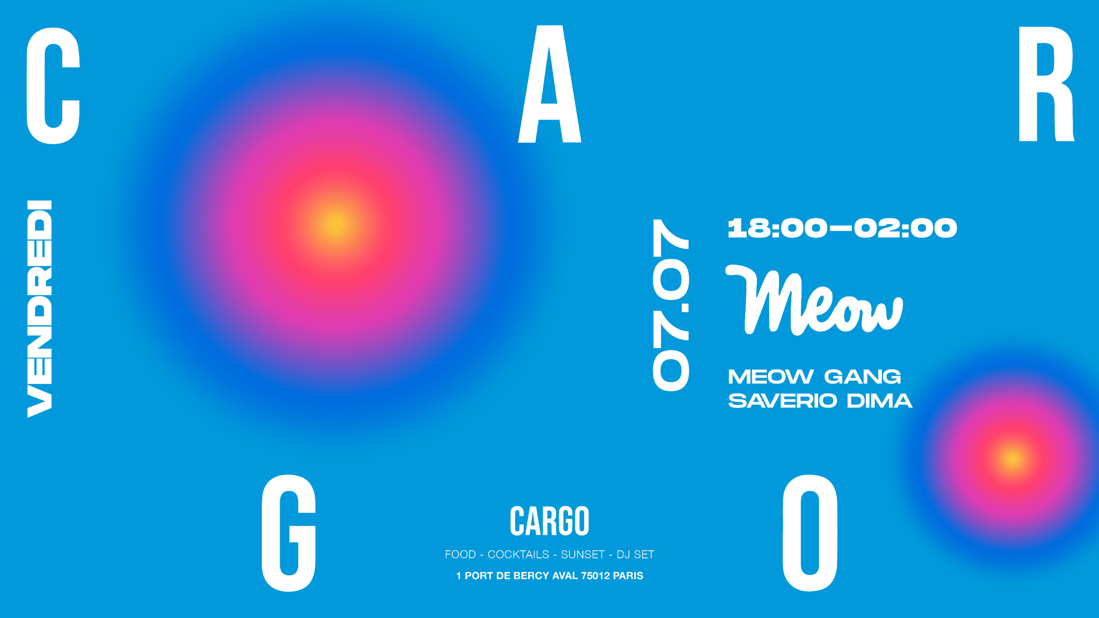 Cargo X Meow W/ Saverio Dima