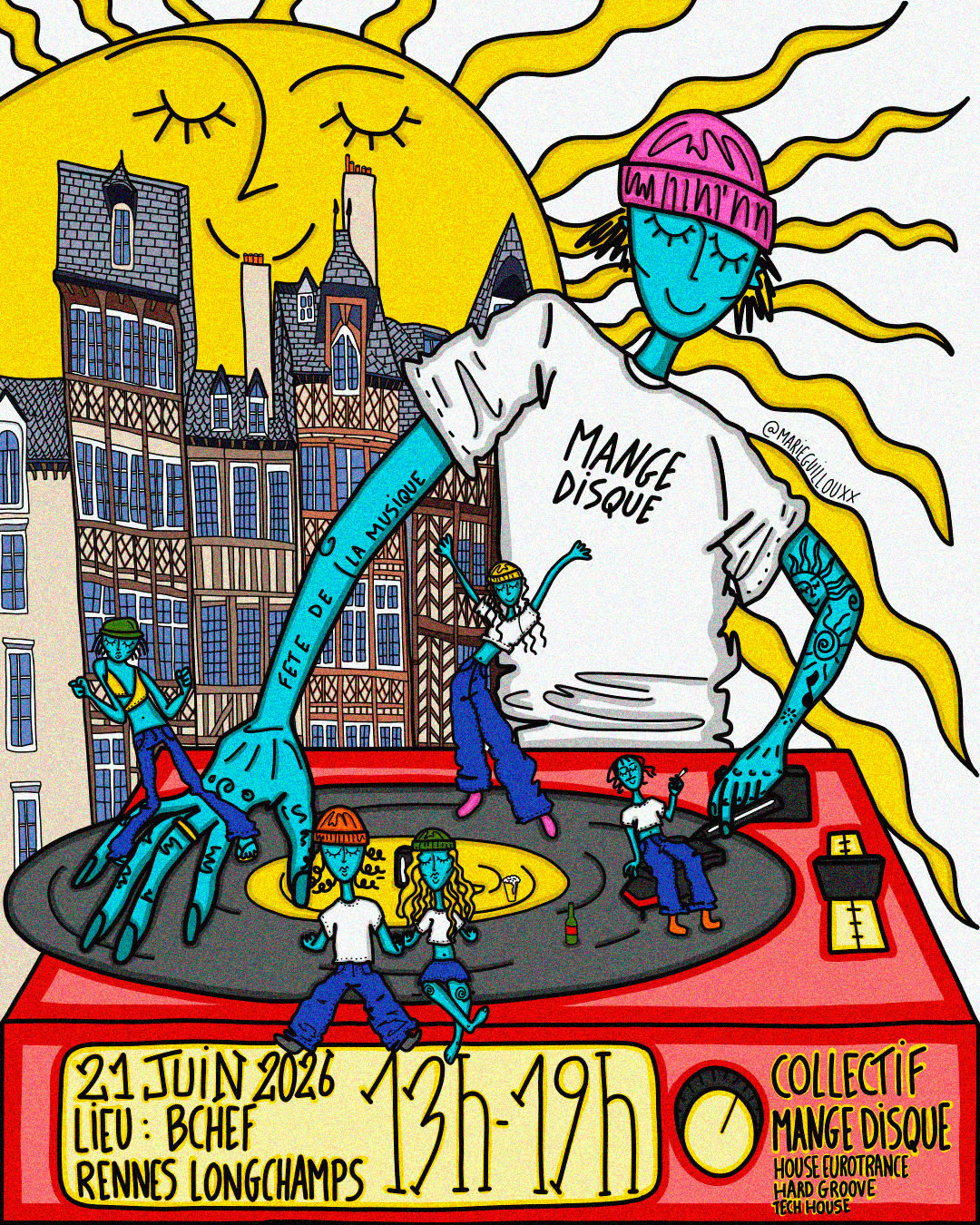 Mange Disque X Bchef  Before Fete De La Musique