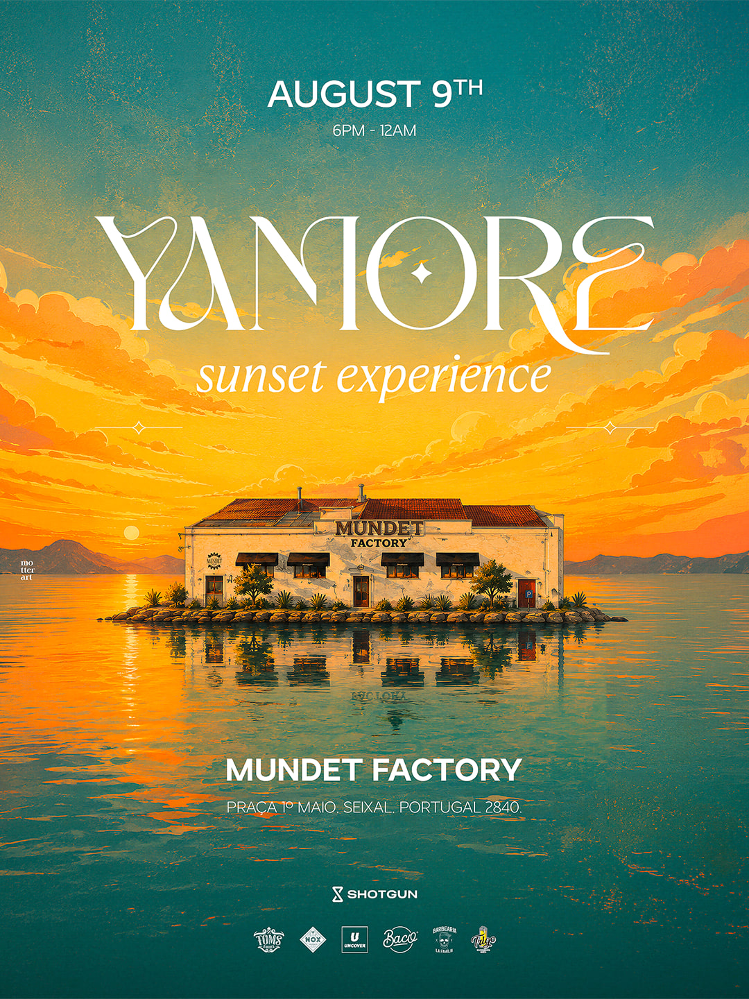 Yamore Sunset Experience | August 9th At Mundet Factory