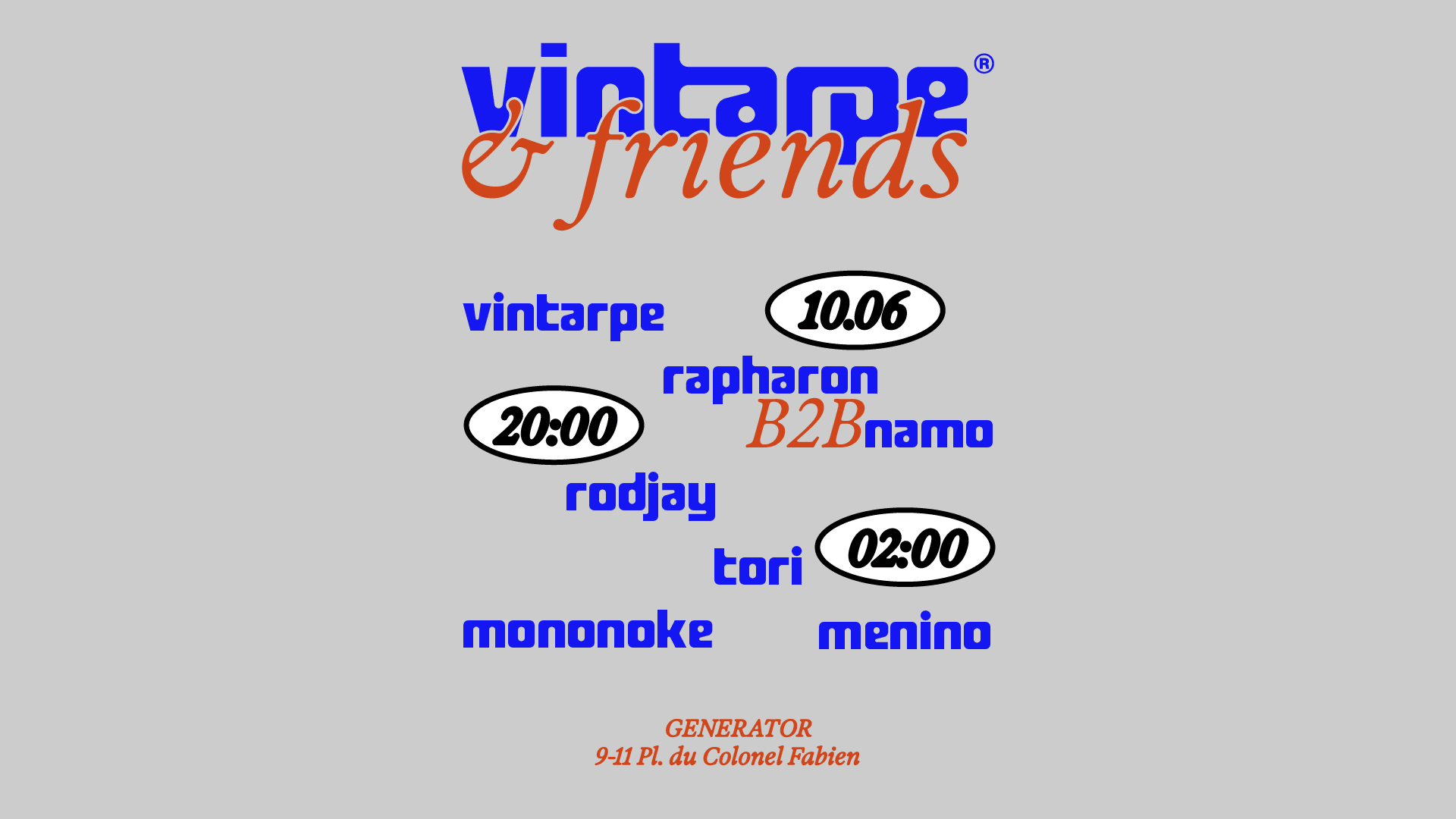 Vintarpe & Friends