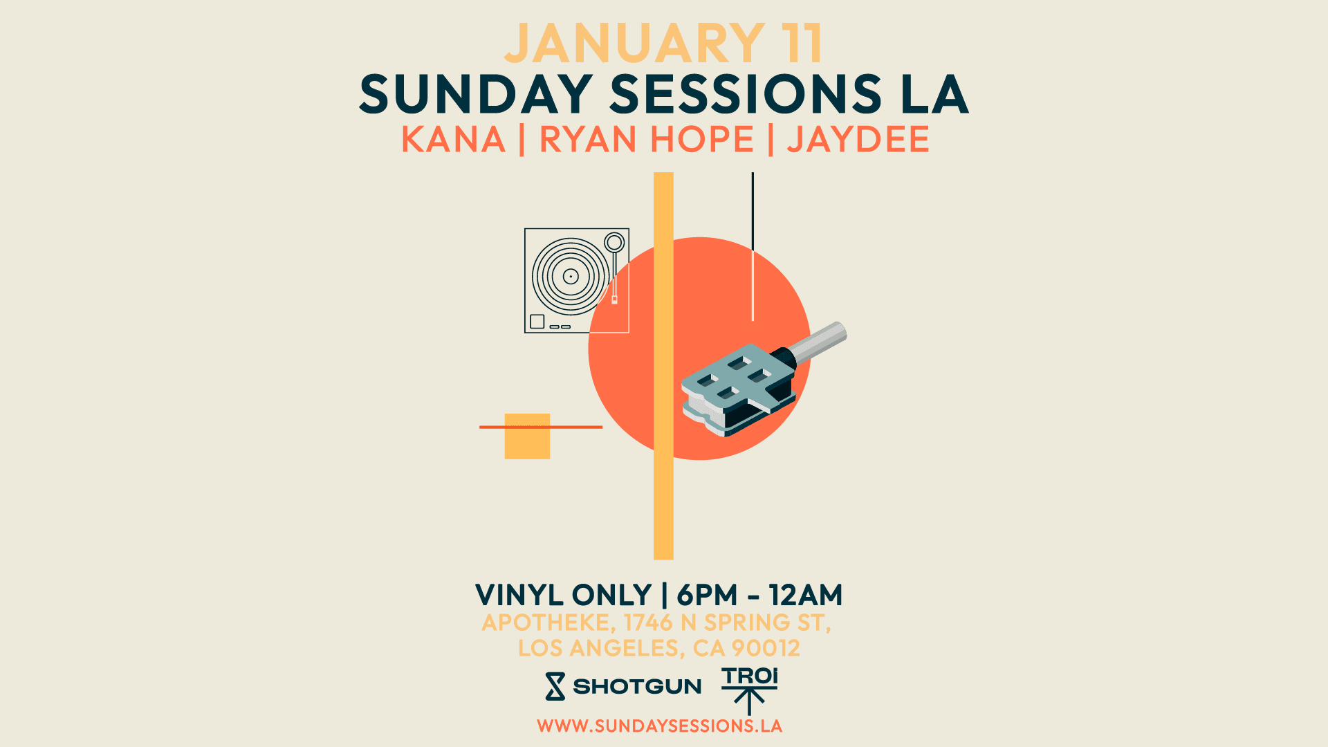 Sunday Sessions La (Vinyl Only) Open Air