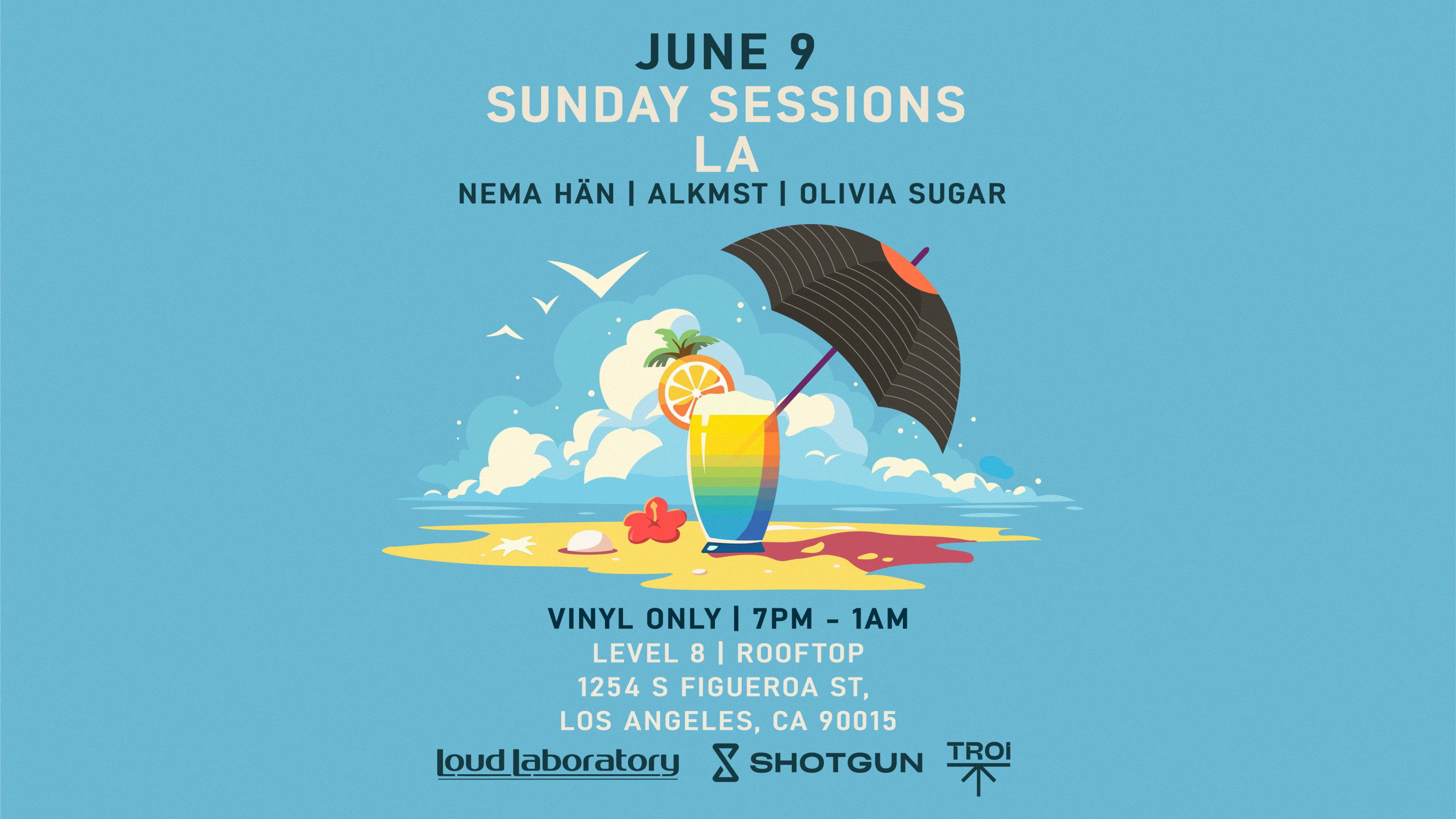Sunday Sessions La (Vinyl Only) 06/09/24
