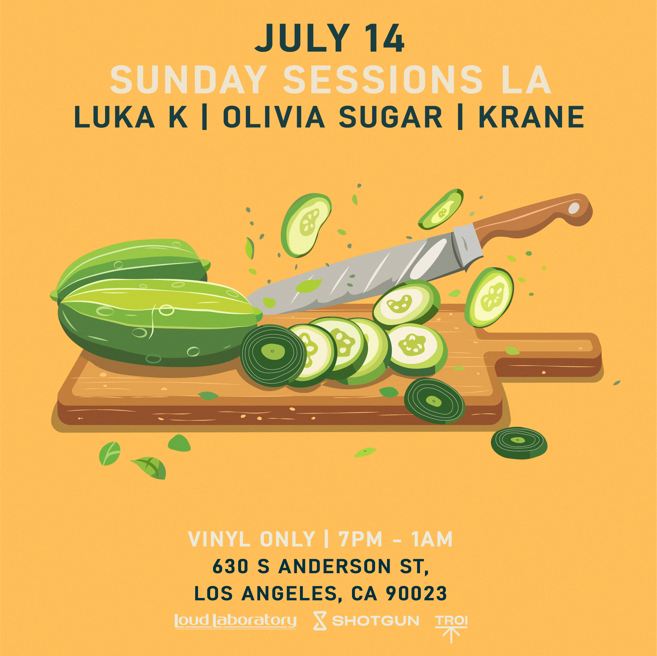 Sunday Sessions La (Vinyl Only) 07/14/24
