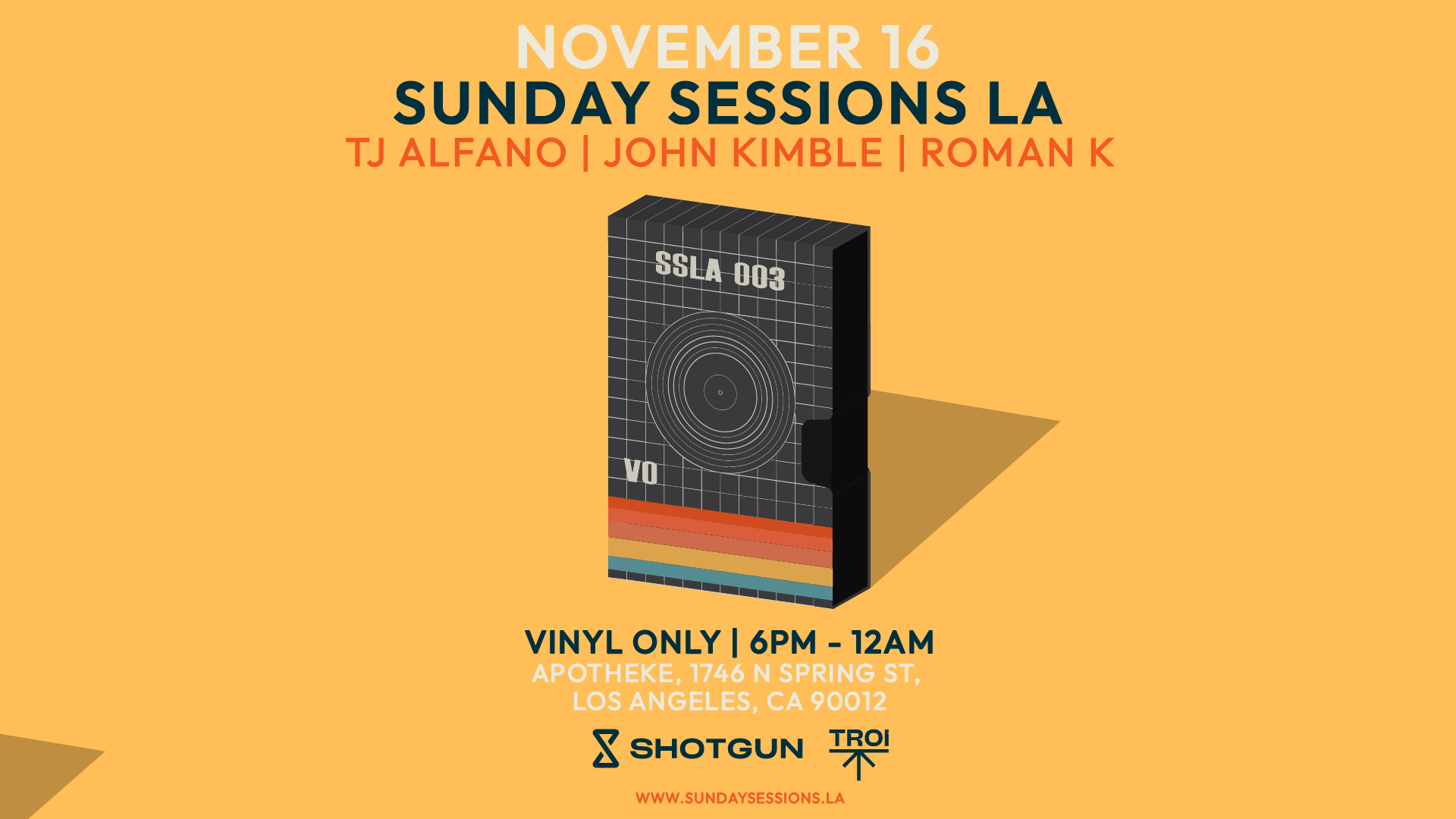 Sunday Sessions La (Vinyl Only) Open Air