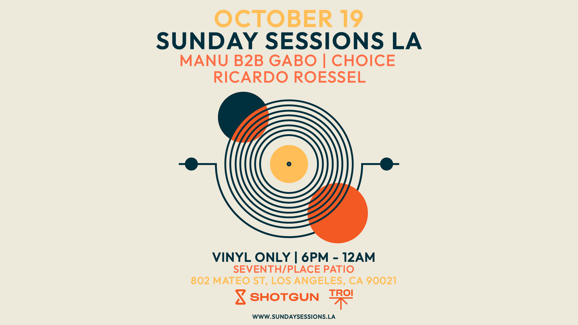 Sunday Sessions La (Vinyl Only) Open Air