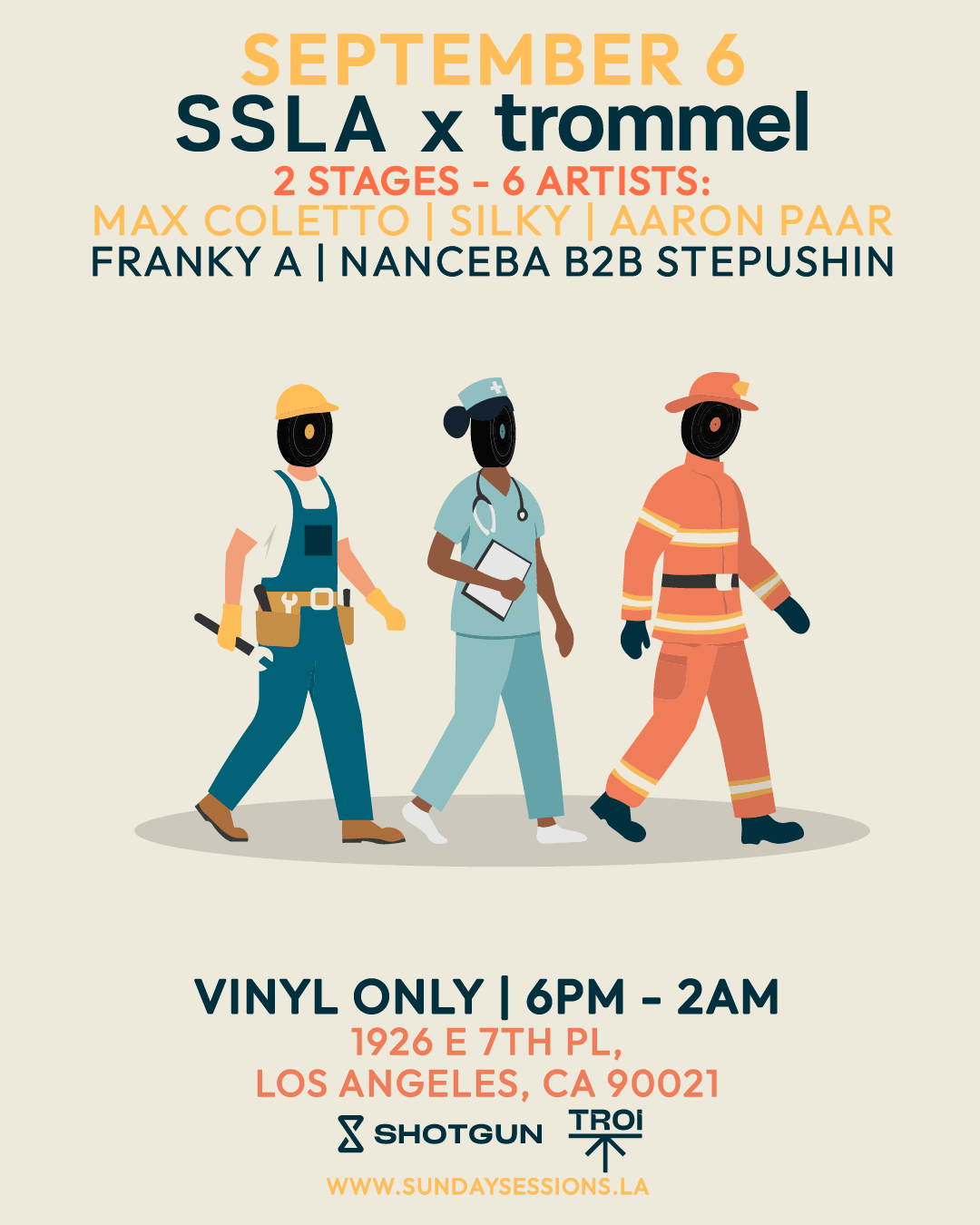 Sunday Sessions La X Trommel (Vinyl Only)