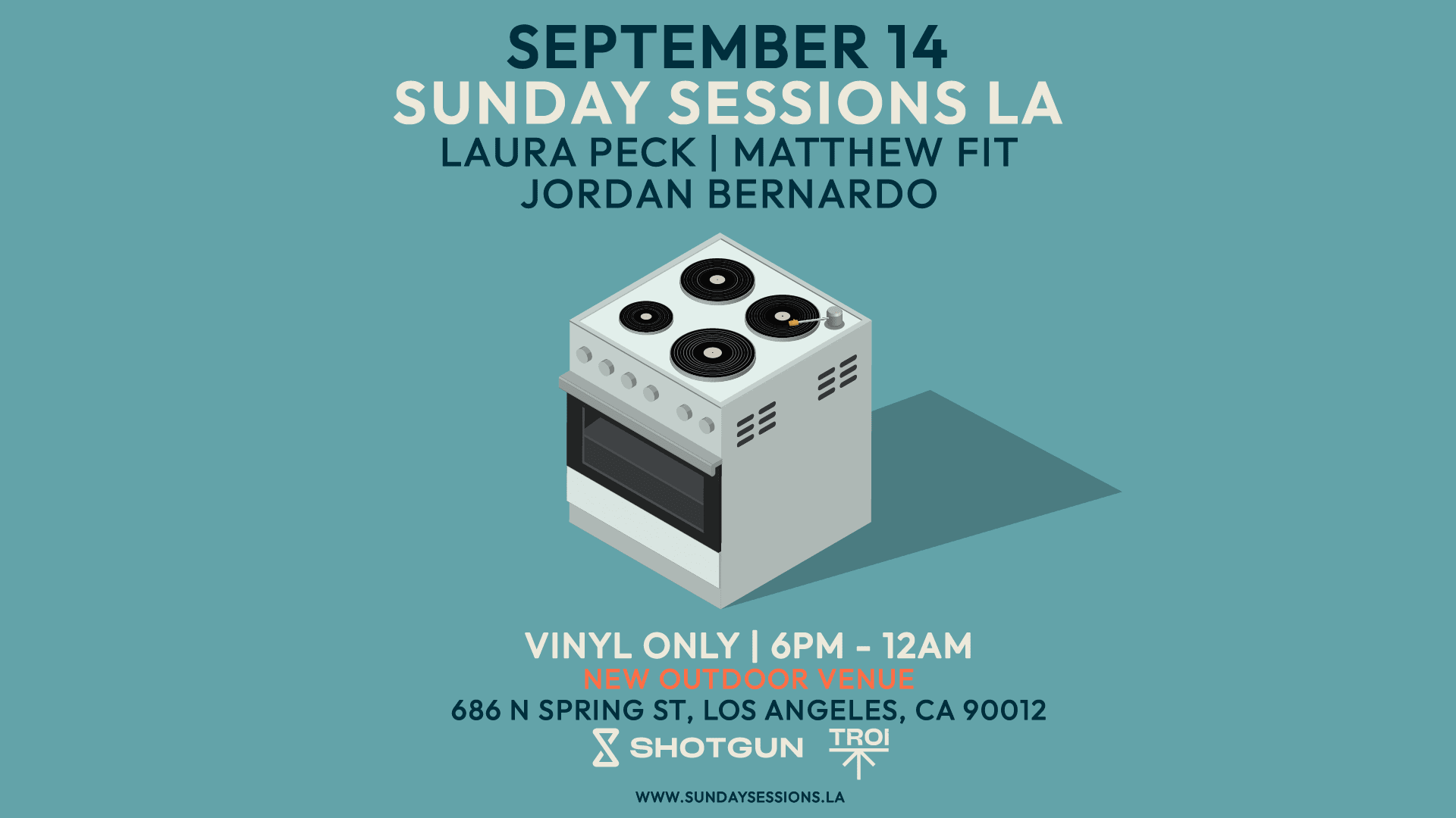 Sunday Sessions La (Vinyl Only) Open Air