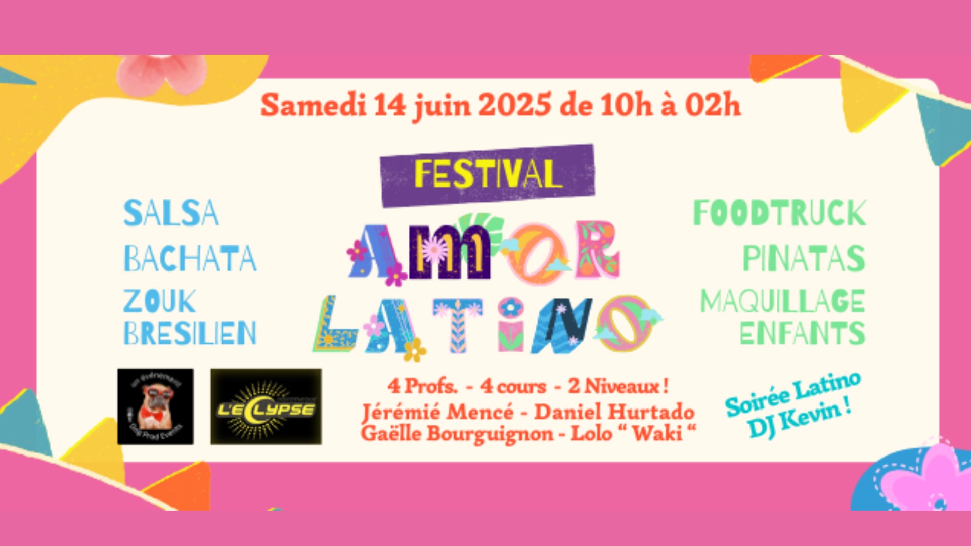 Journée Cours De Danse Et Dj " Amor Latino " À Bordeaux