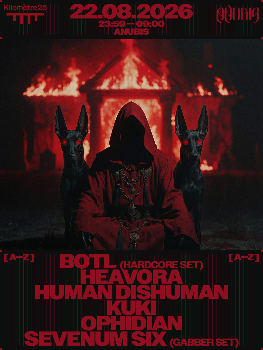 Anubis : Sevenum Six, Ophidian, Botl, Heavora