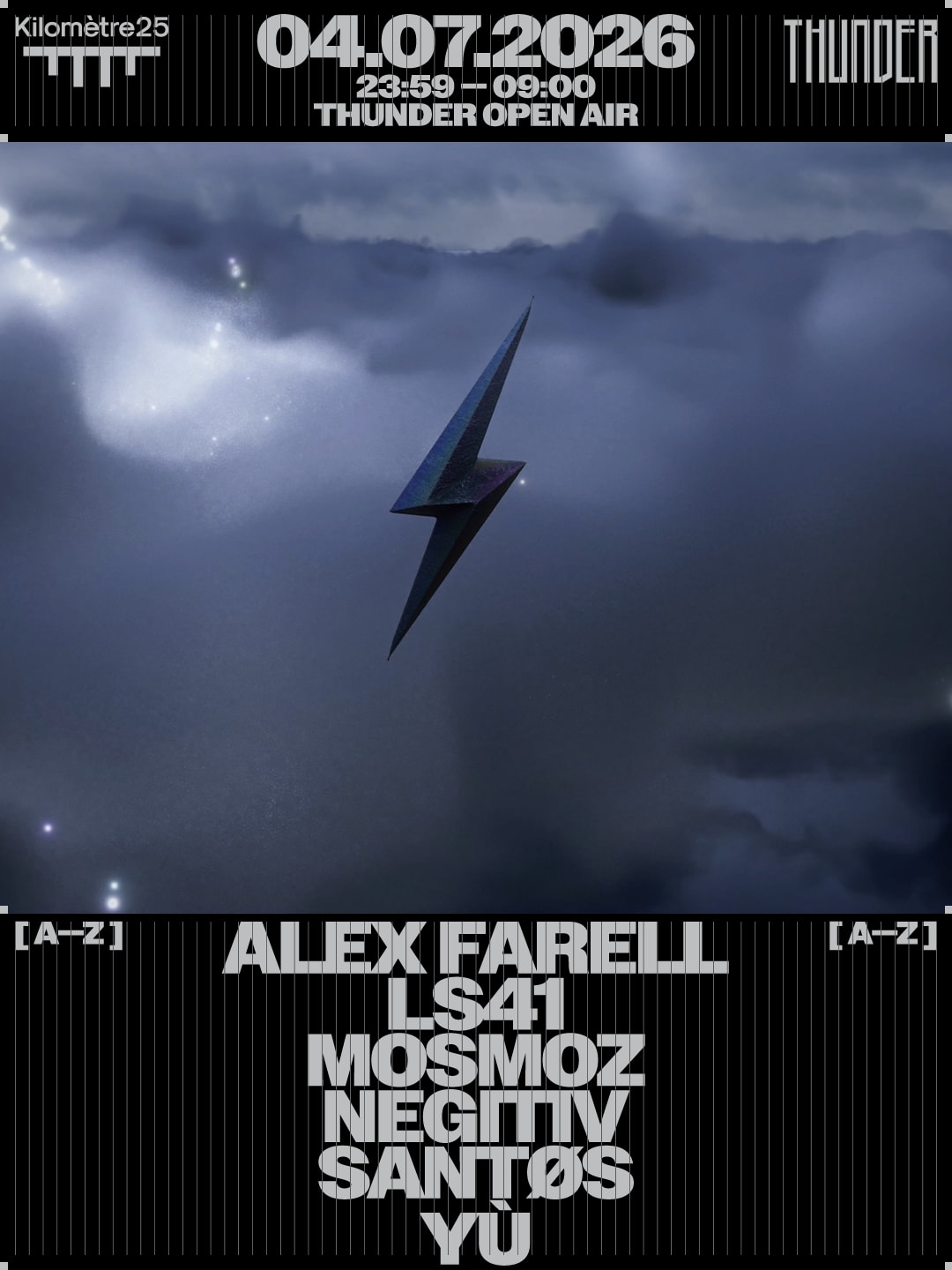 Thunder : Santøs, Ls41, Alex Farell, Negitiv, Mosmoz, Yu
