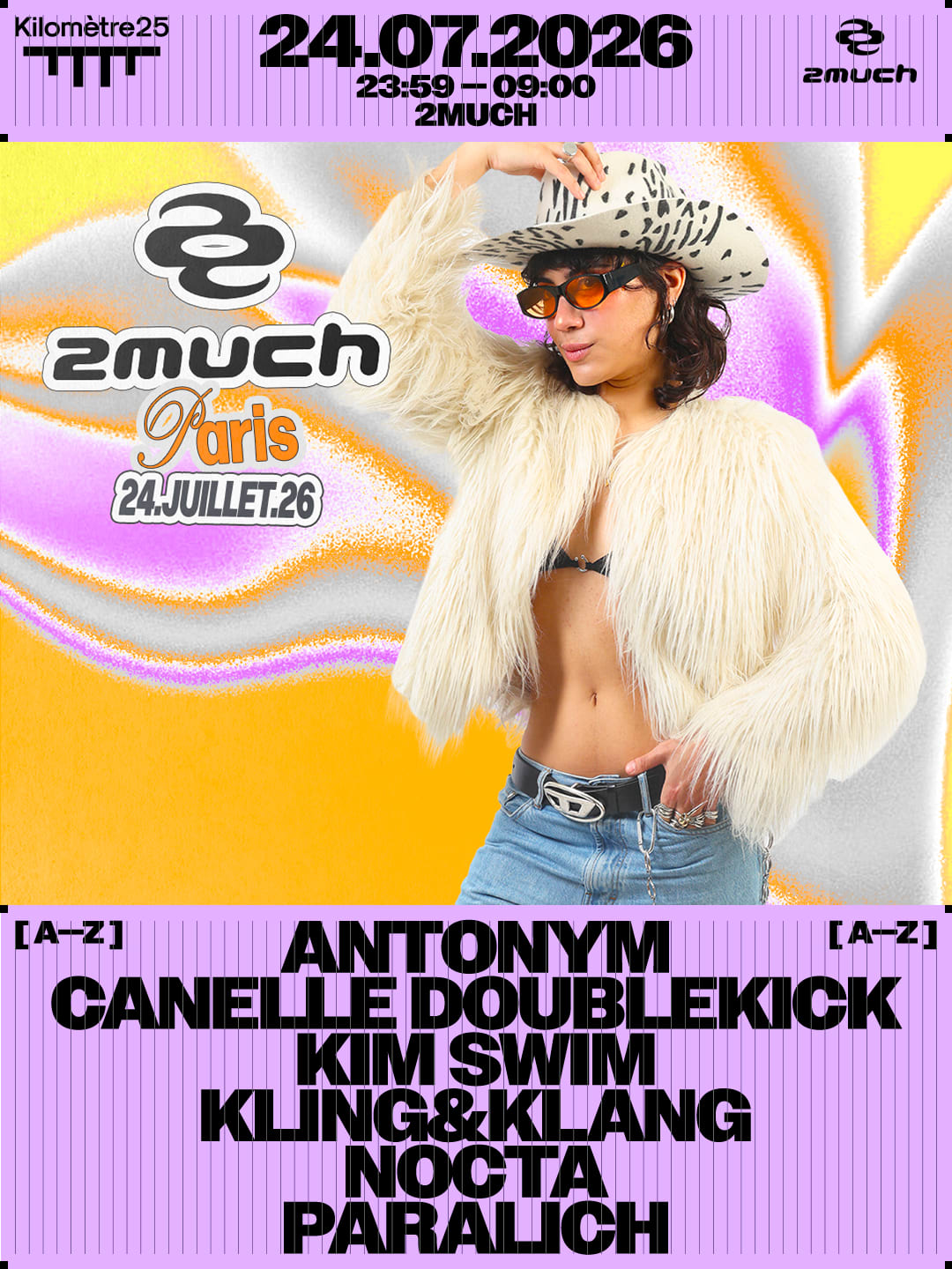2much : Antonym, Paralich, Canelle Doublekick, Kim Swim