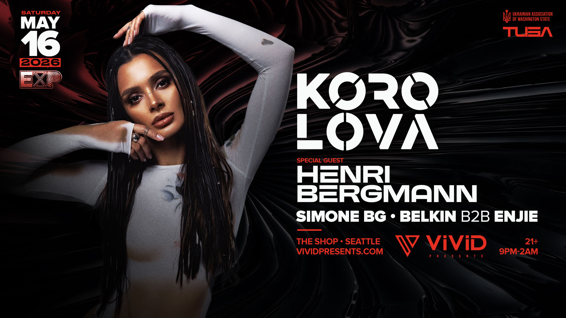 Exp Seattle Feat. Korolova W/ Henri Bergmann (Saturday)