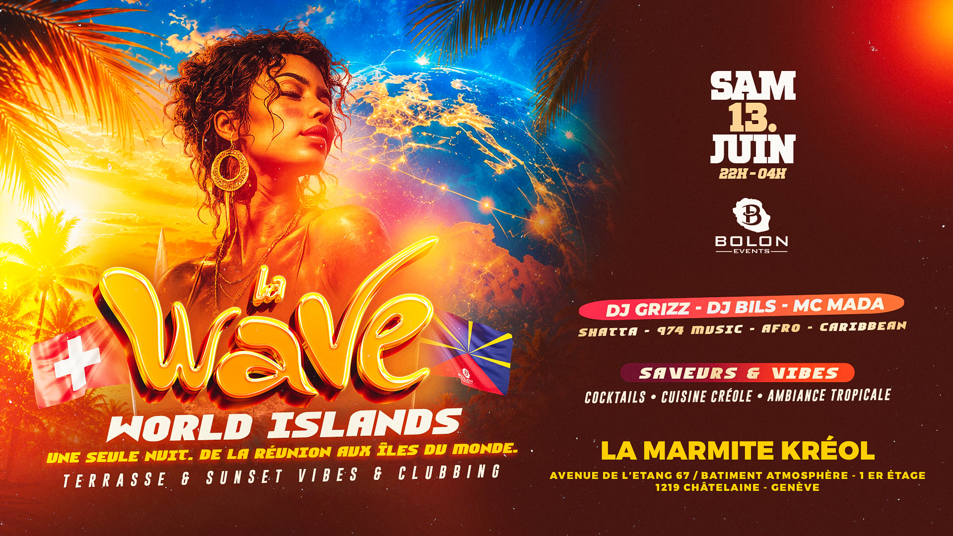 La Wave "World Islands" - Genève