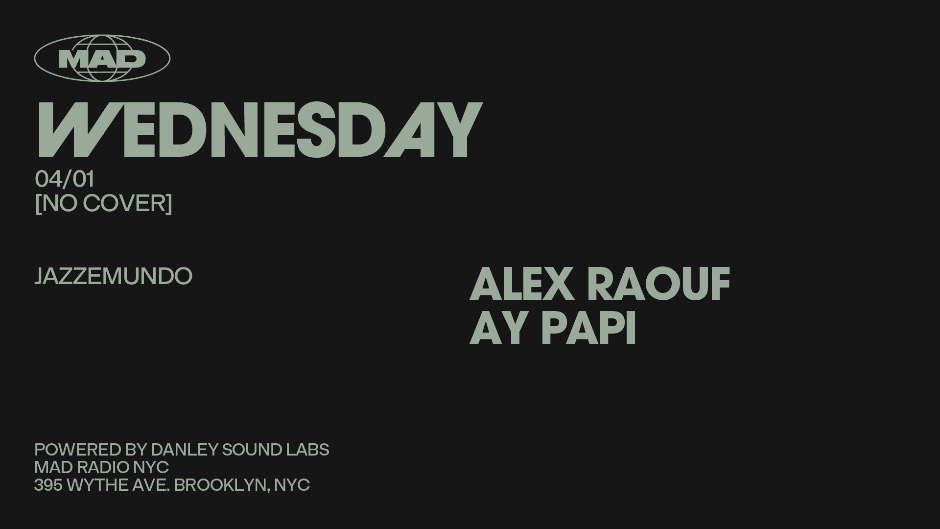 Jazzemundo: Alex Raouf / Ay Papi