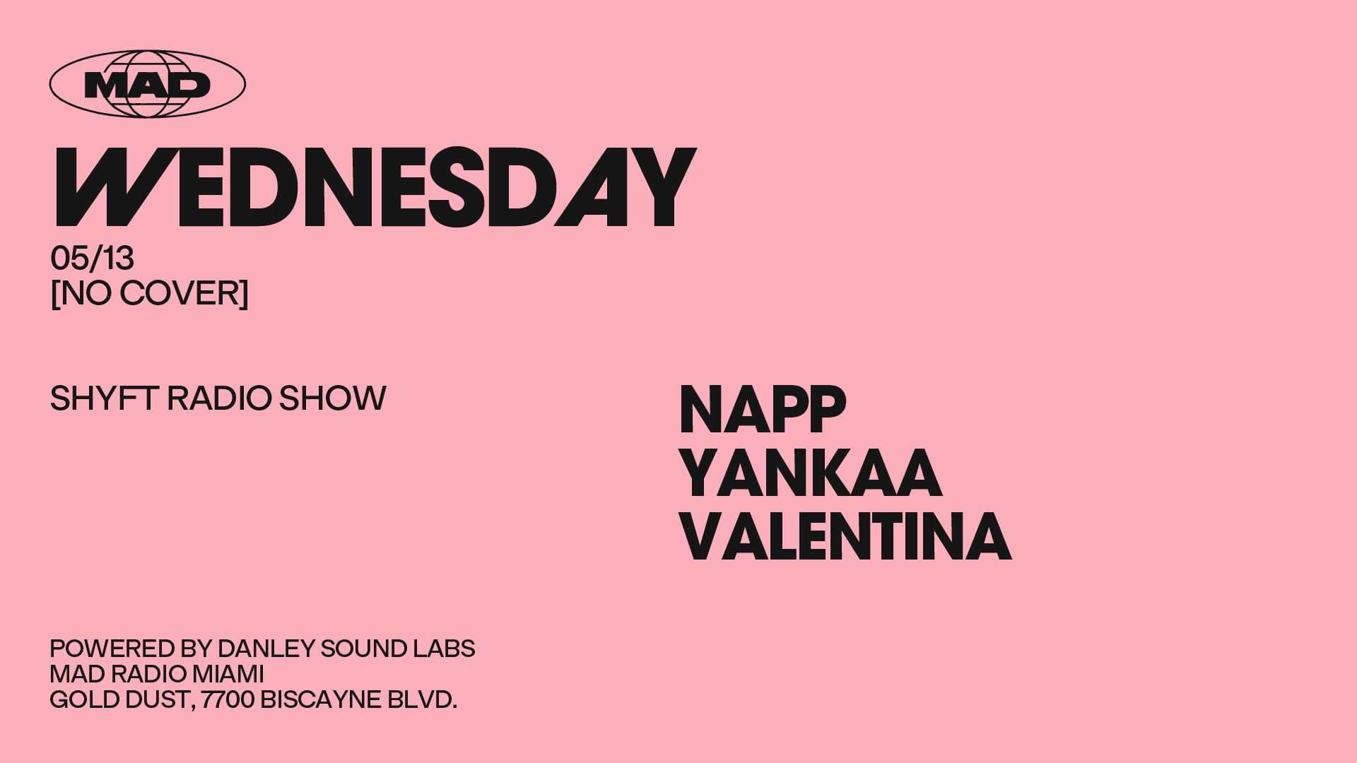 Shyft Radio Show: Napp / Yankaa / Valentina