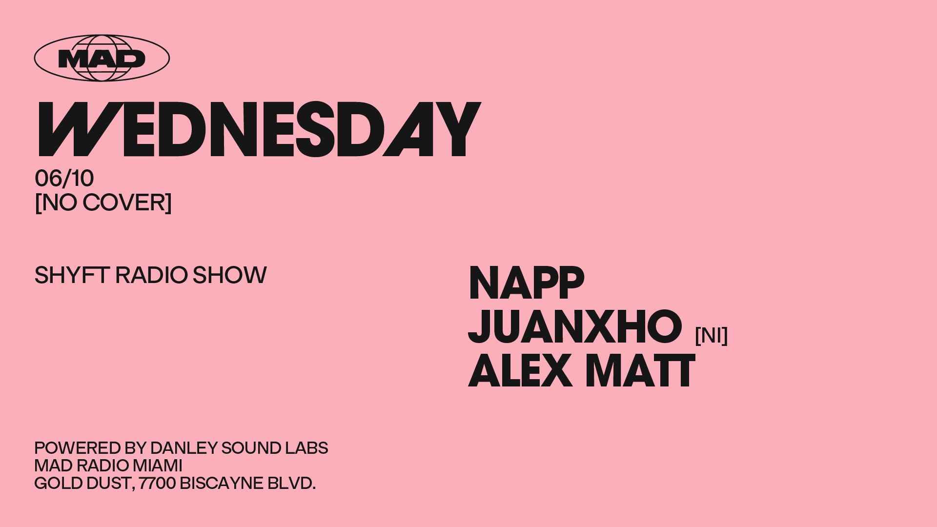 Shyft Radio Show: Matteo / Juanxho / Alex Matt