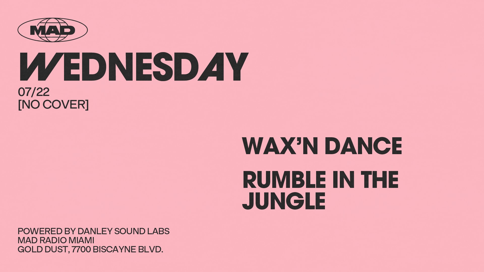 Wax'n Dance / Rumble In The Jungle