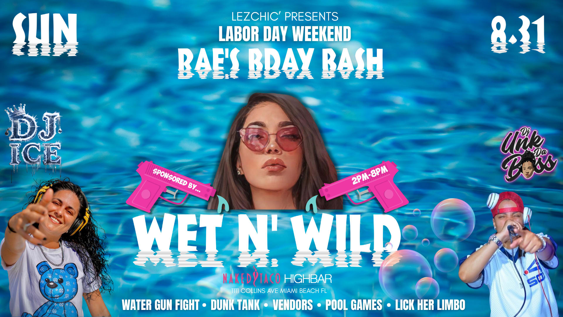Wet N Wild Rooftop Pool Party