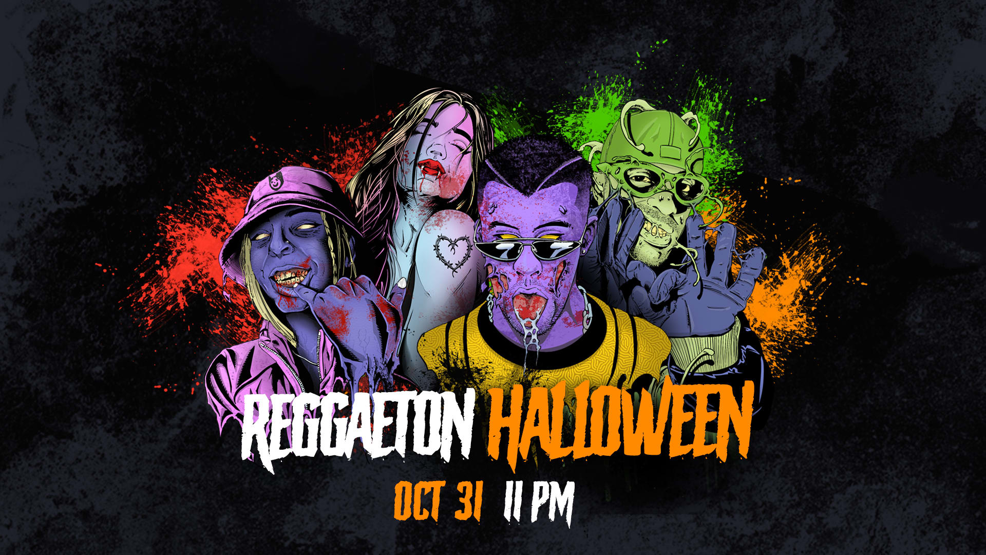 Reggaeton Halloween - Brooklyn, Ny (21+)