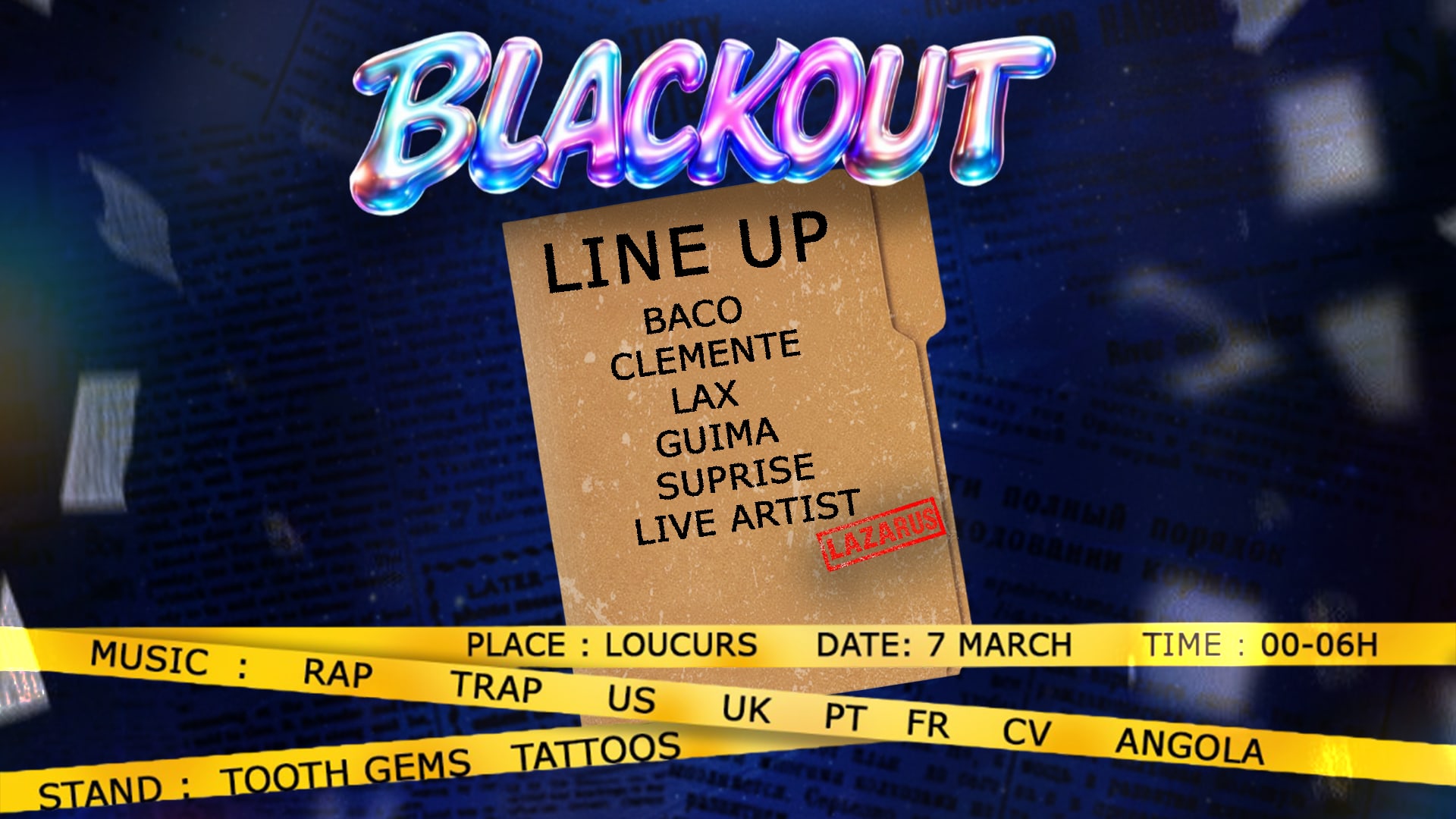 Blackout Cops Vs Ops  By Lzrs