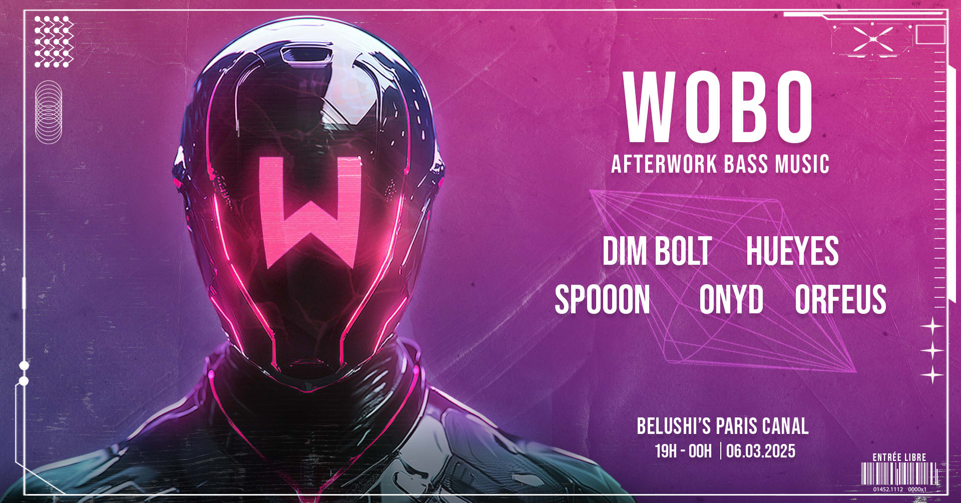 Wobo #33 W/ Dim Bolt, Hueyes, Spooon, Onyd & Orfeus