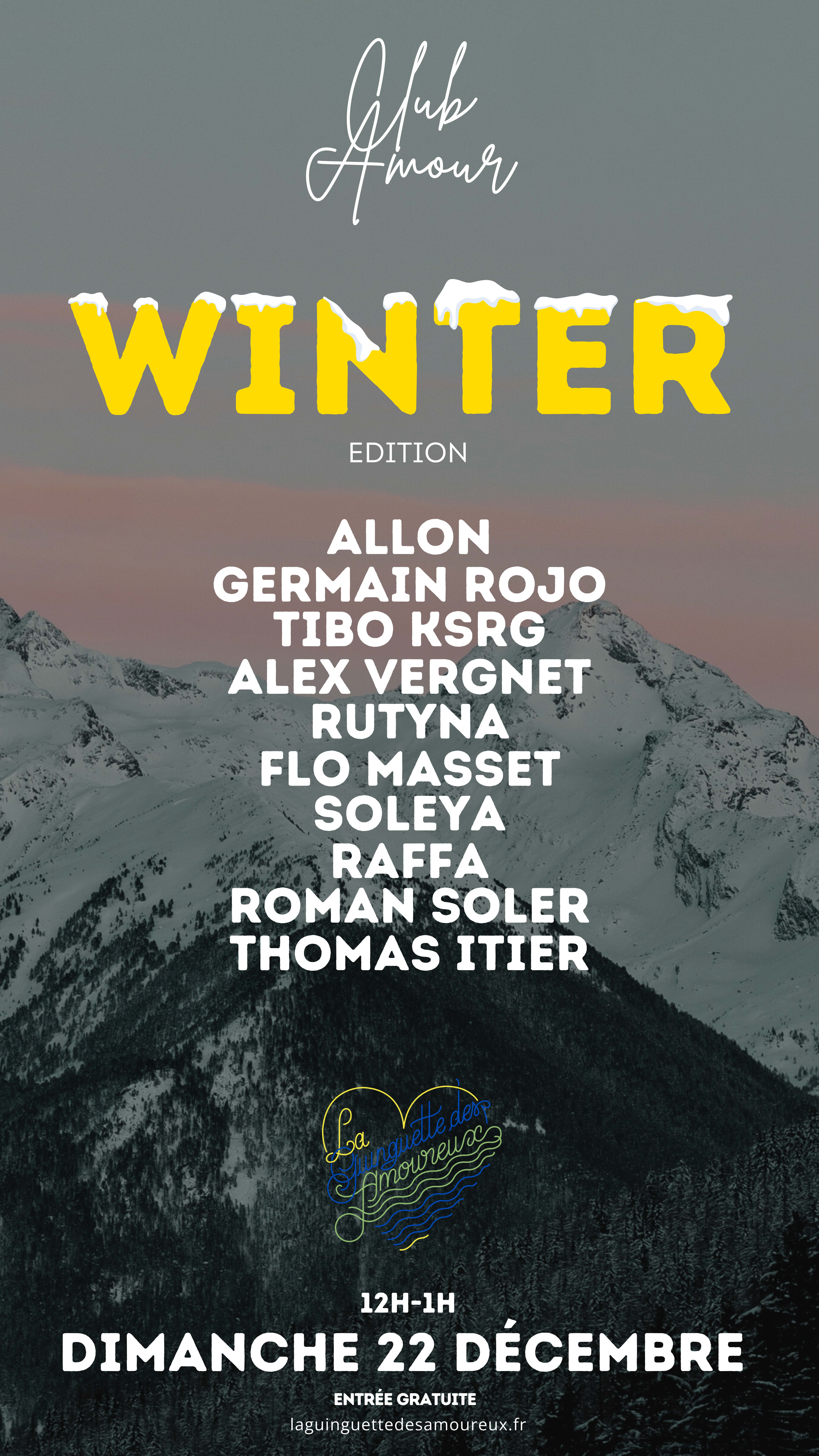 Club Amour Winter Édition