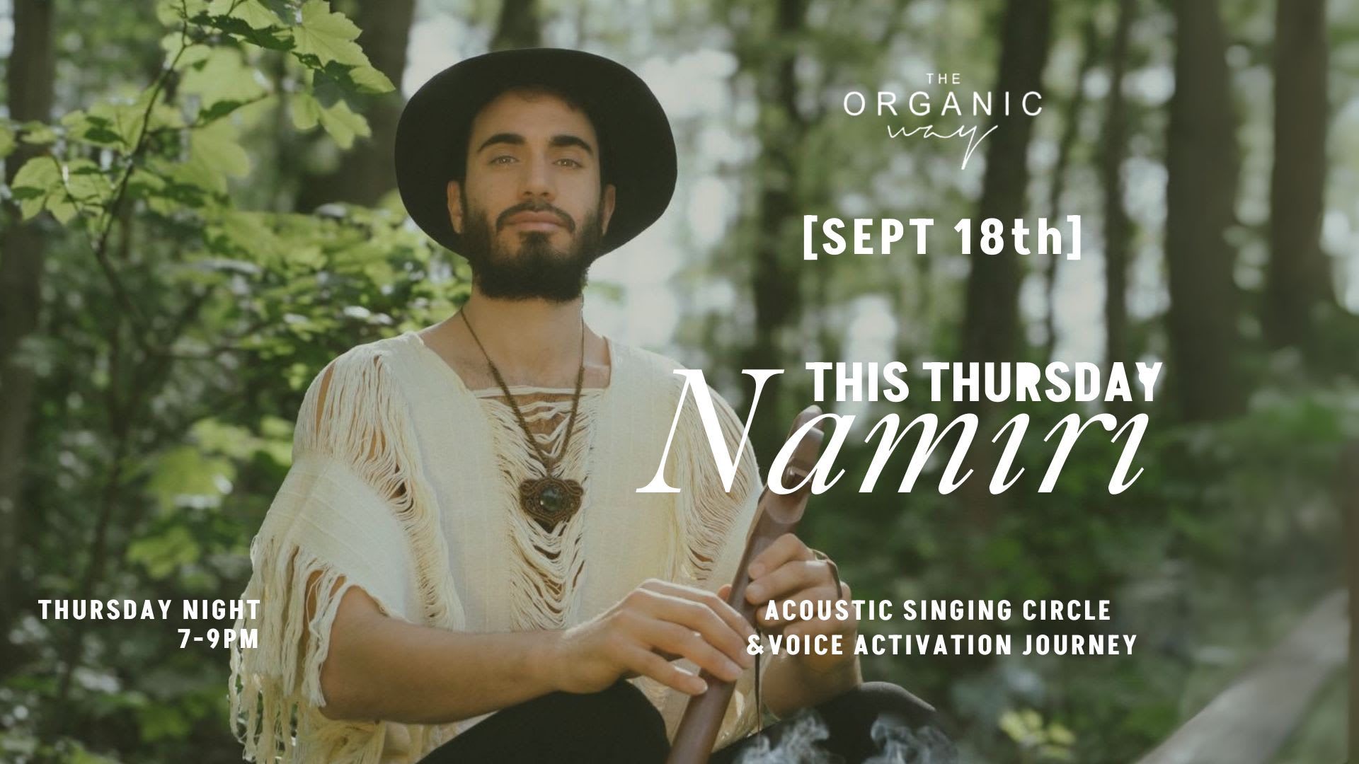 Acoustic Singing Circle & Voice Activation Journey