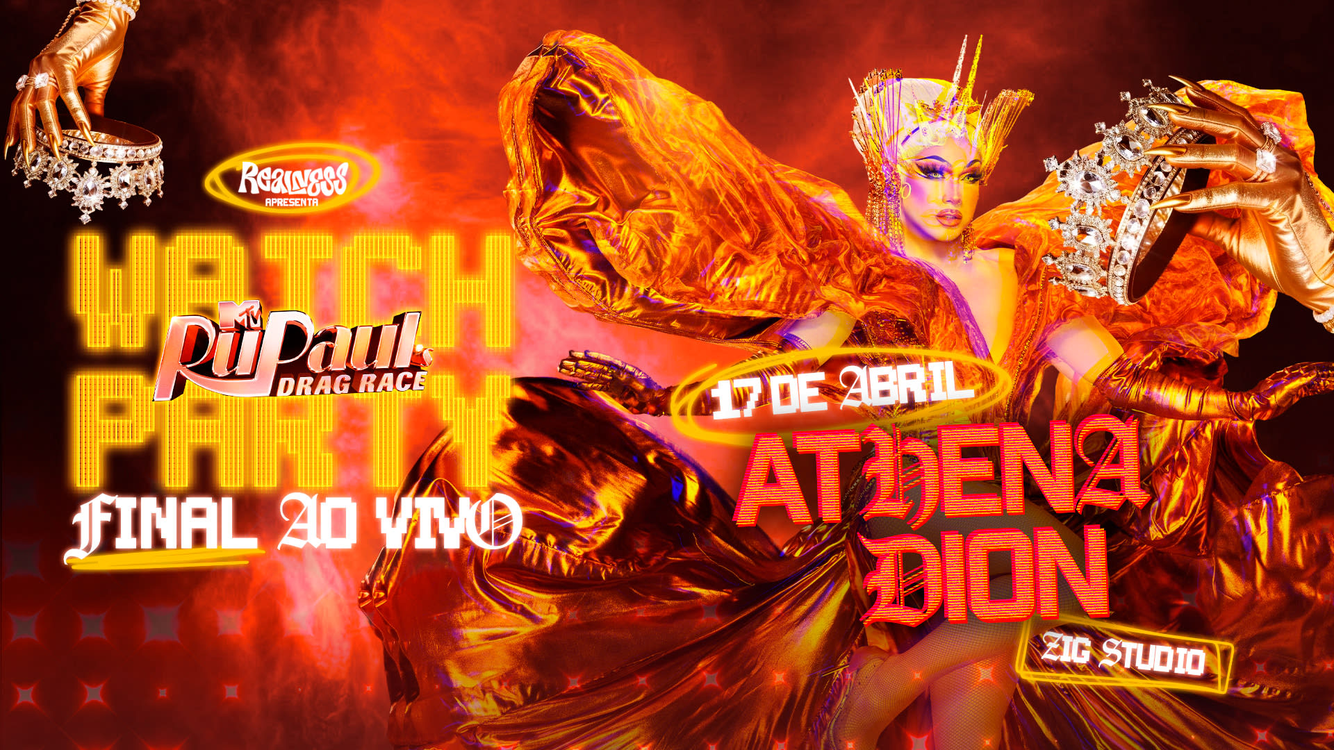 Watch Party Drag Race Finale S18 Com Athena Dion