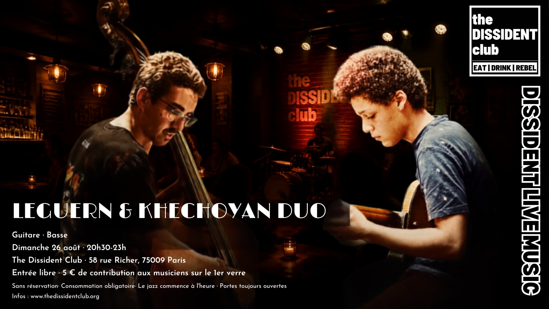 [Dissident Jazz+Jam] Leguern & Khechoyan Duo
