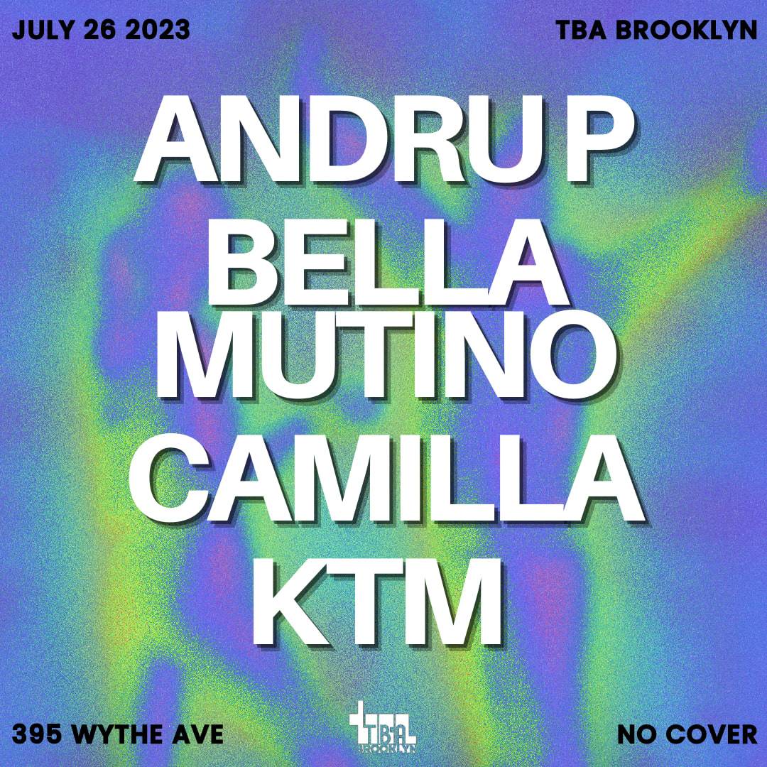 Andru P, Bella Mutino, Camilla, Ktm