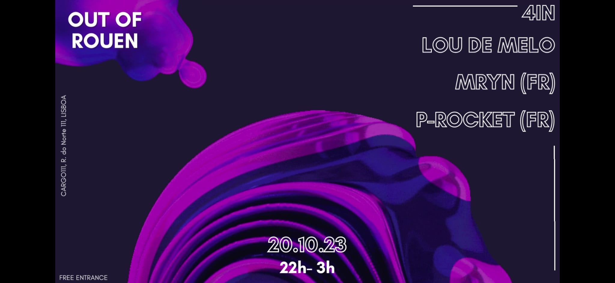 Out Of Rouen With Mryn, P-Rocket, Lou De Melo, 4in