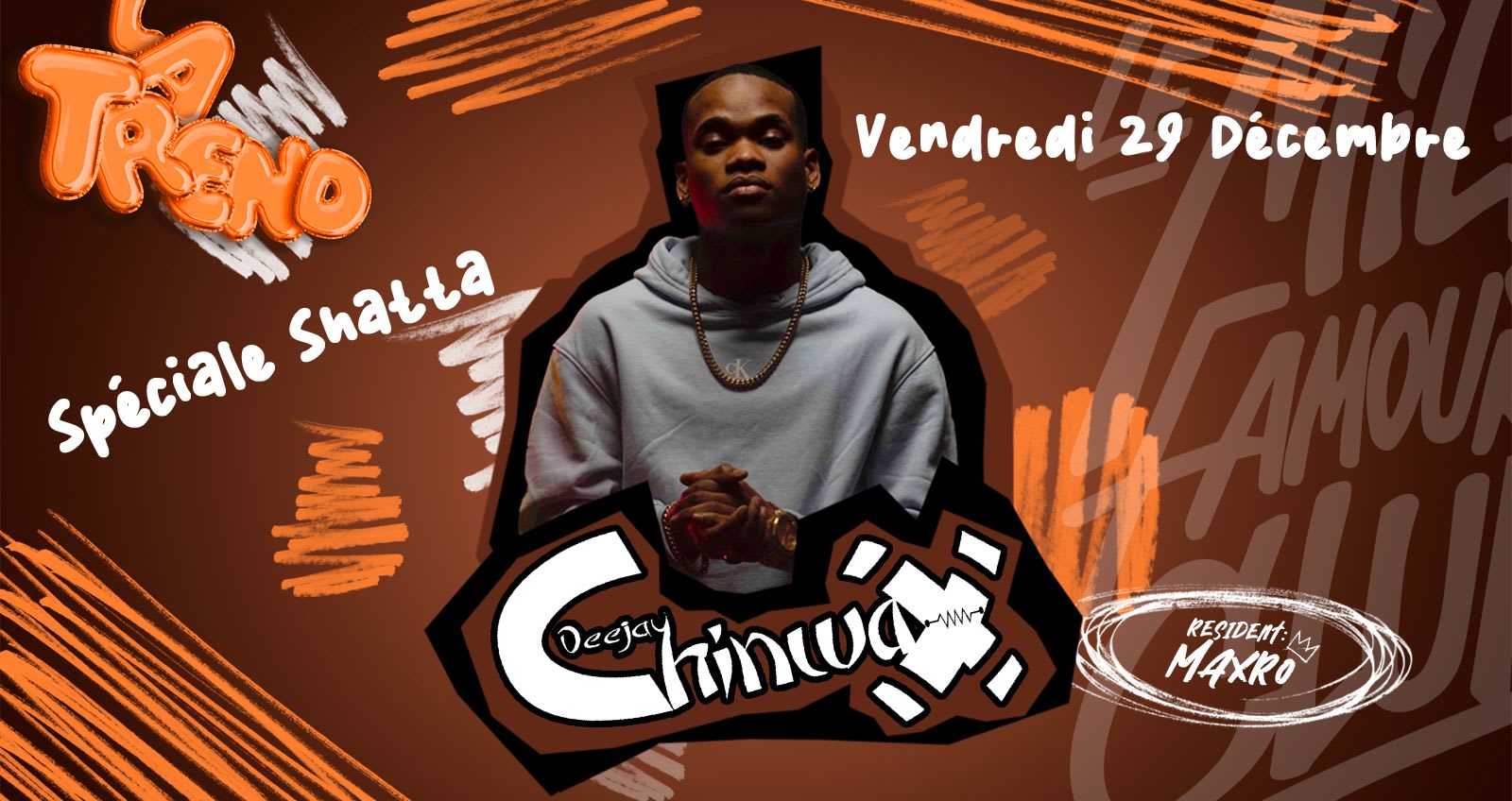 Ven 29 Déc - Dj Chinwax - Milk Club