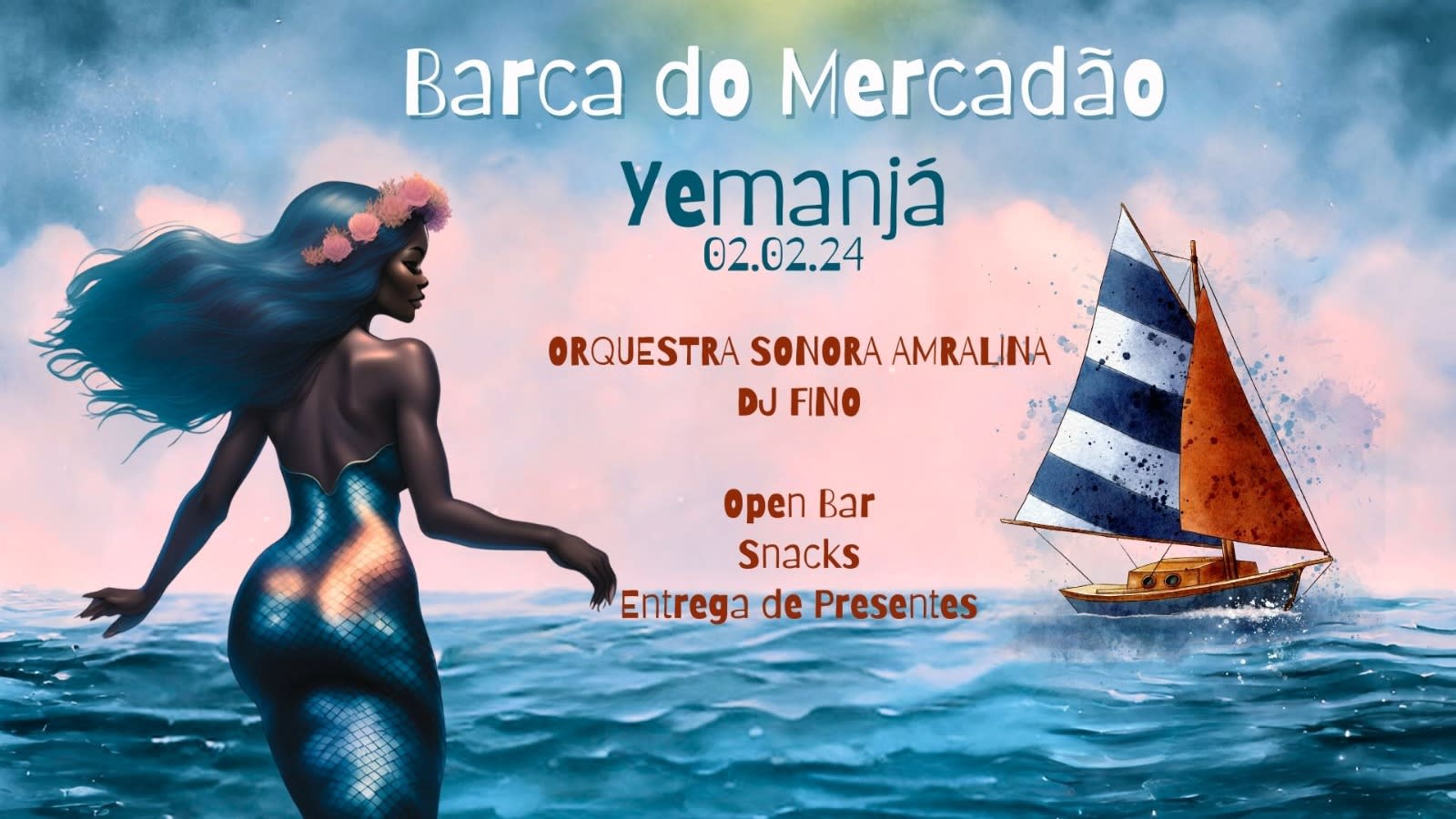 Barca Do Mercadão Na Festa De Iemanjá 2024