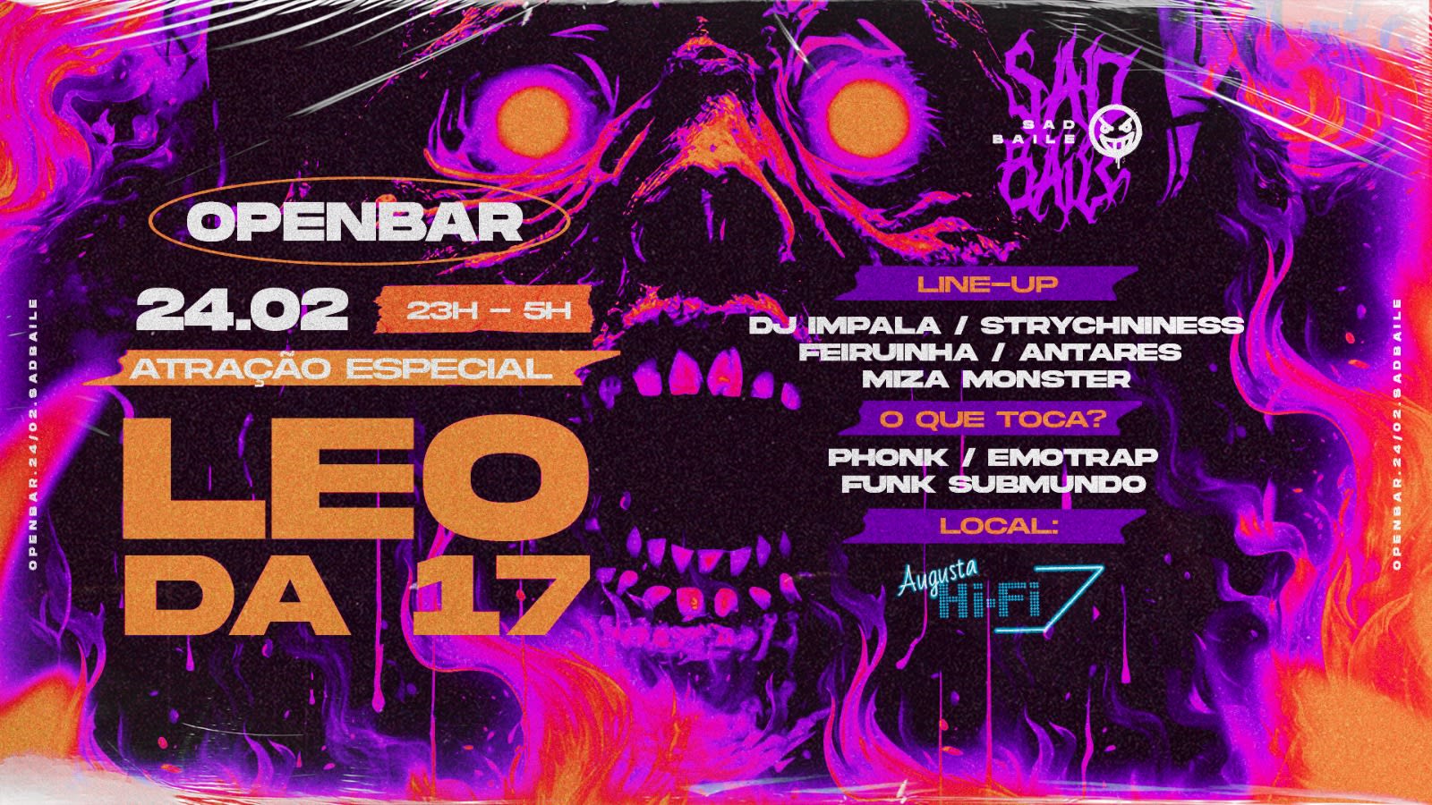 Sadbaile - Phonk . Funk Submundo . Emotrap/Trap - Open Bar