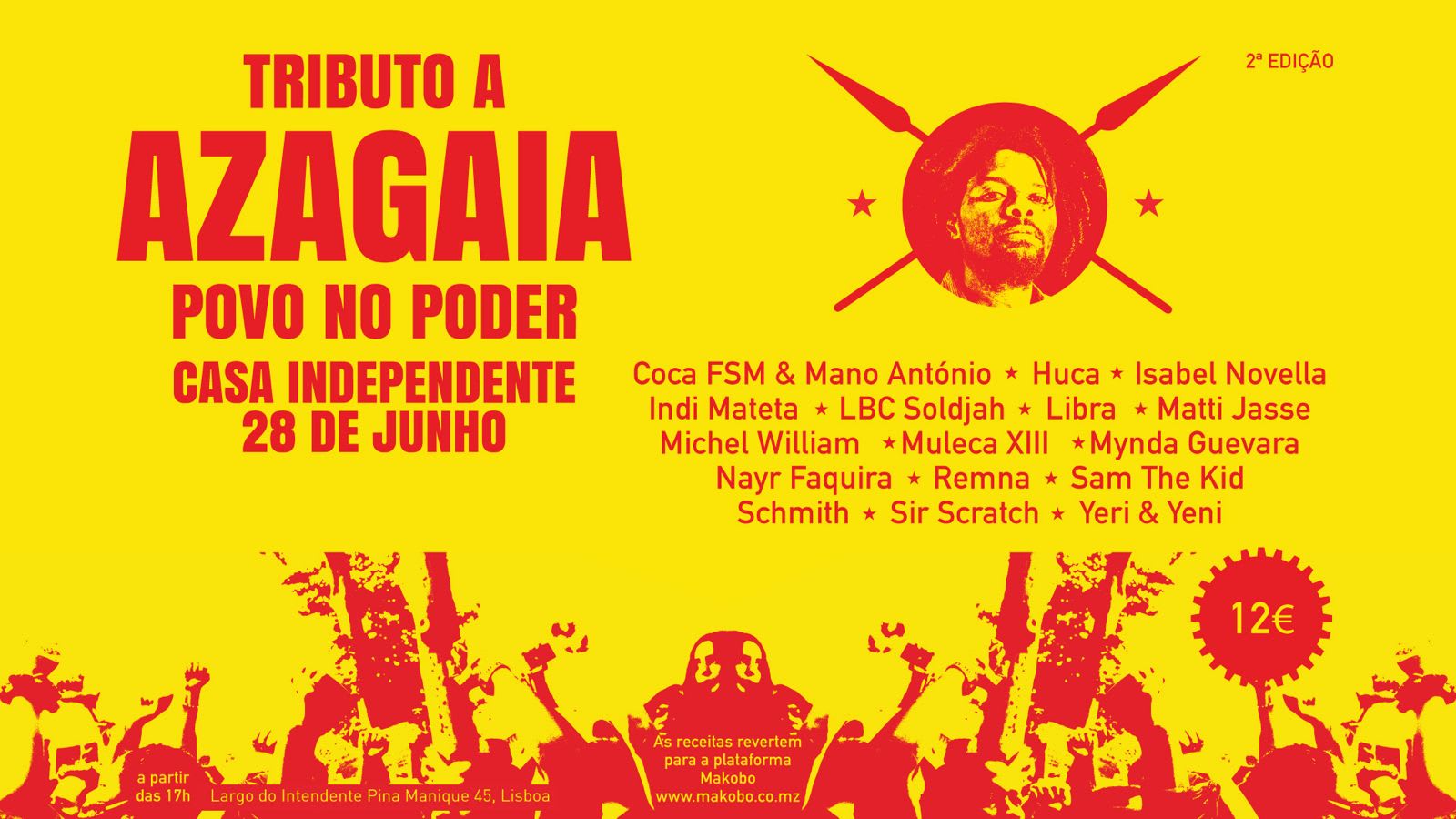 Tributo A Azagaia - Povo No Poder | 2 Edição