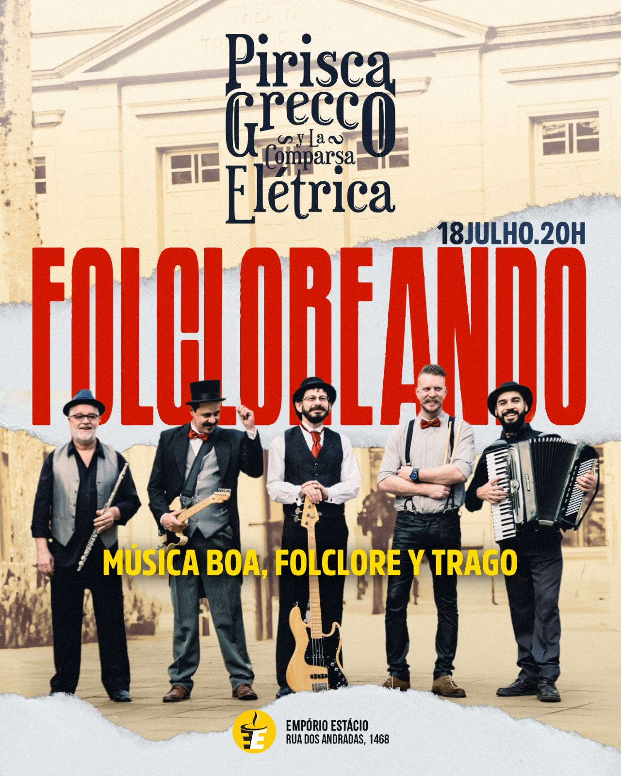 Folcloreando Em Cartaz Comparsa Elétrica