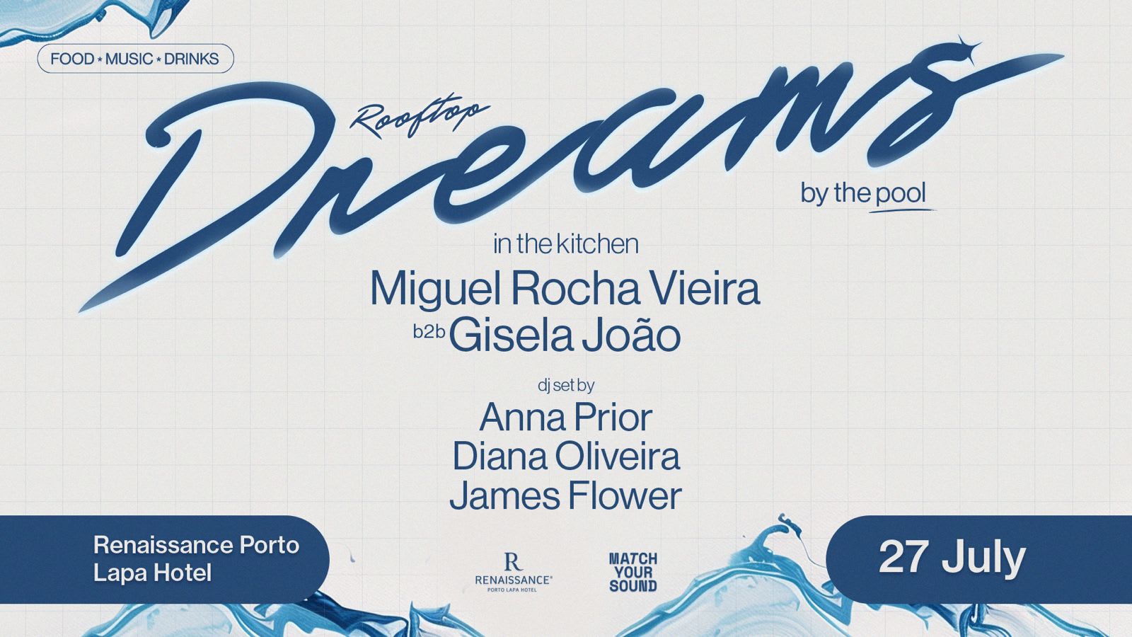 Rooftop Dreams Pool Party - Porto