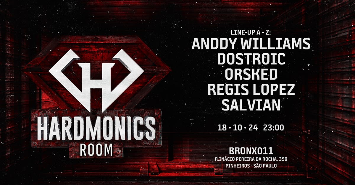 Hardmonics Room- 18/10