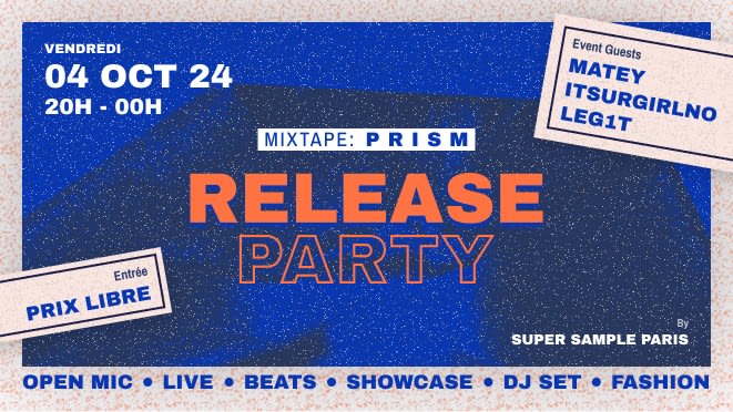 Release Party Super Sample + Open Beat