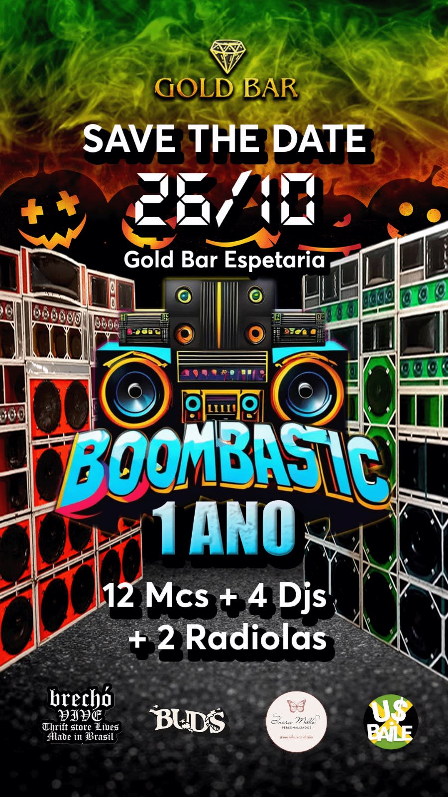 Aniversário 1 Ano De Boombastic Promo