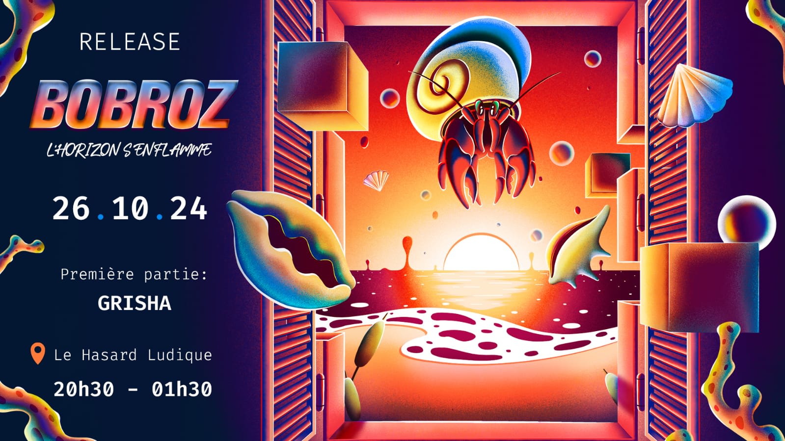 Bobroz @Hasard Ludique // Ep Release