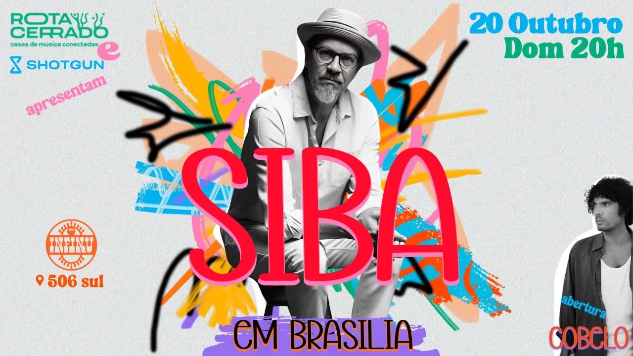 Shotgun E Rota Cerrado Apresentam Siba Em Brasília