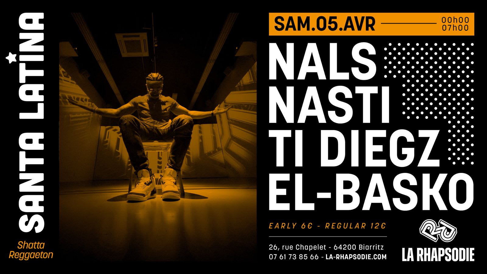 Santa Latina : Nals • Ti Diegz • Nasti • El-Basko