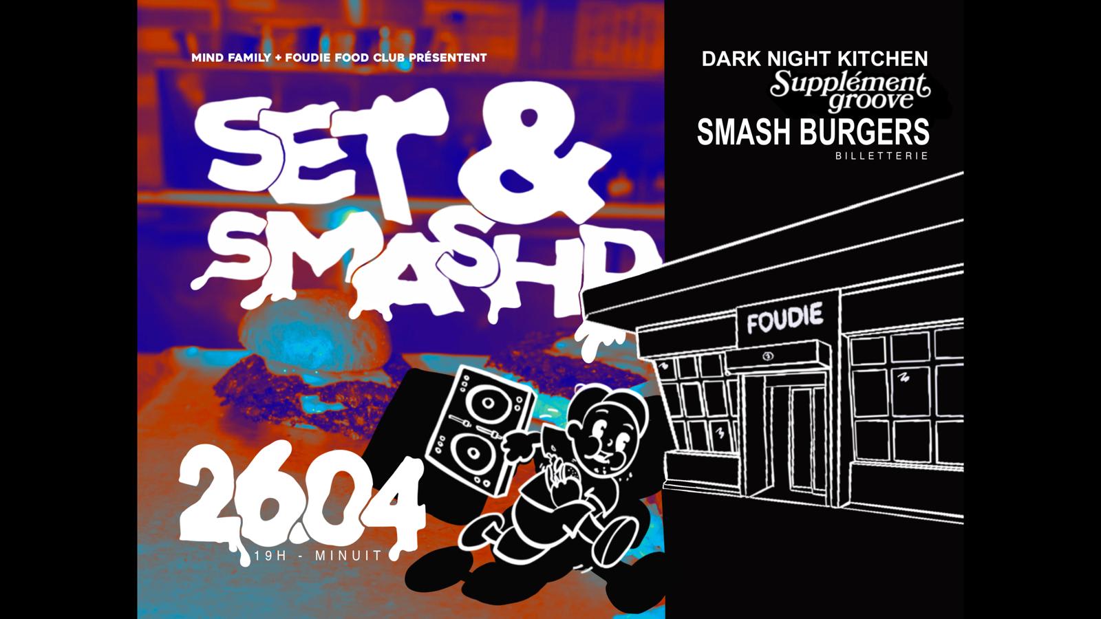 Set & Smash - Dark Night Kitchen
